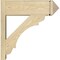 Ekena Millwork Olympic Rough Sawn Arts and Crafts Outlooker, Douglas Fir, 8"W x 24"D x 24"H OUT08X24X24OLY03RDF - alternate 2